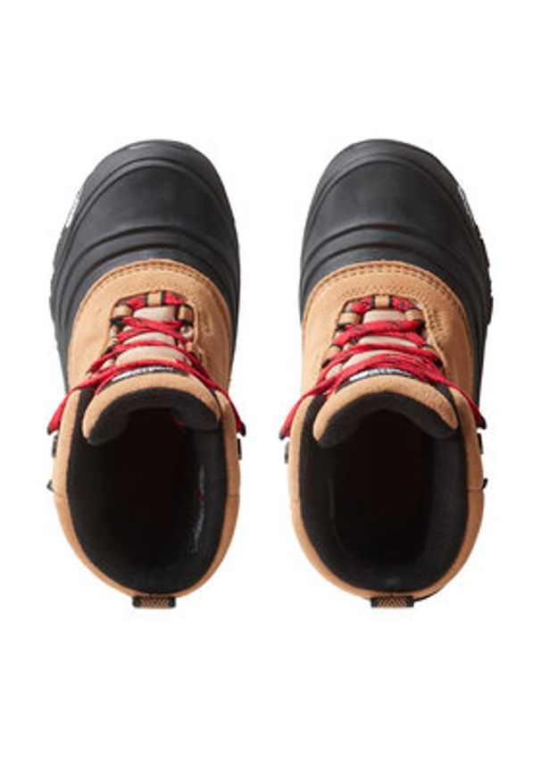 The North Face Śniegowce Y Chilkat V Lace WpNF0A7W5YKOM1 Brązowy. Kolor: brązowy. Materiał: materiał