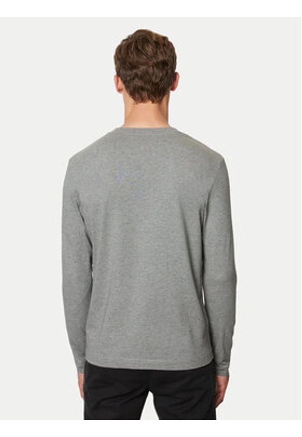 Marc O'Polo Longsleeve 426 2012 52210 Szary Regular Fit. Typ kołnierza: polo. Kolor: szary. Materiał: bawełna. Długość rękawa: długi rękaw