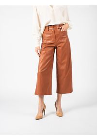 Pinko Spodnie "Campo" | 1G1699 Y6W7 | Kobieta | Brązowy. Stan: podwyższony. Kolor: brązowy. Materiał: tkanina #3