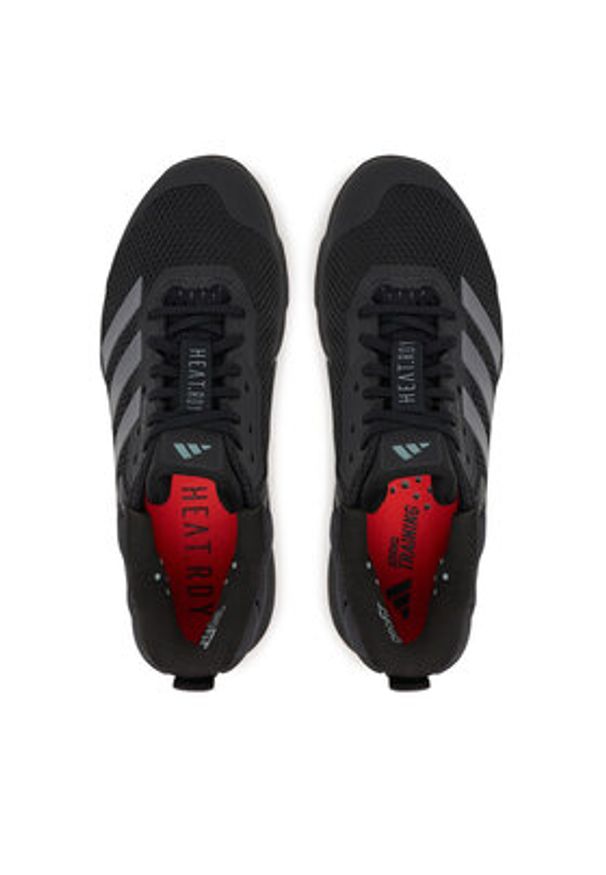 Adidas - adidas Buty na siłownię Dropset 3 strength training IG3861 Czarny. Kolor: czarny. Materiał: materiał. Sport: fitness