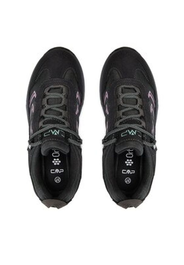 CMP Trekkingi Melnick Low WP Trekking Shoes 3Q19656 Czarny. Kolor: czarny. Materiał: skóra