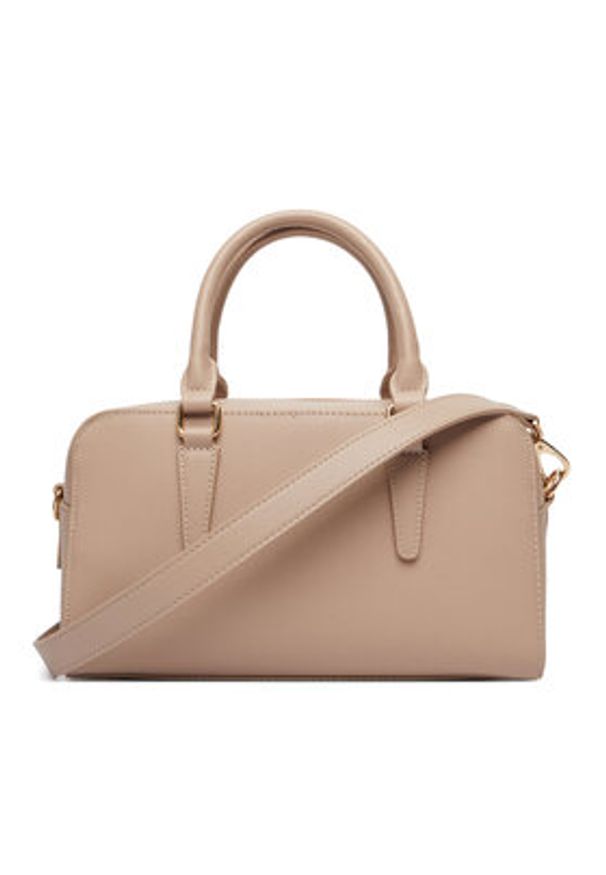 VALENTINO - Valentino Torebka Zero Re VBS7B323 Beżowy. Kolor: beżowy. Materiał: skórzane