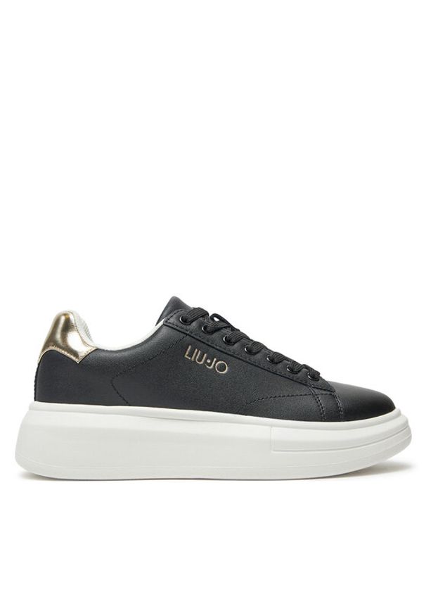 Liu Jo Sneakersy Babol 01 4F4753 PX474 Czarny. Kolor: czarny. Materiał: skóra
