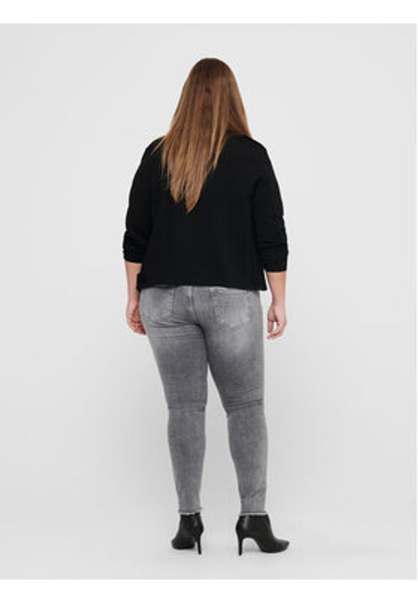 ONLY Carmakoma Kurtka przejściowa Goldtrash 15218364 Czarny Regular Fit. Kolor: czarny. Materiał: syntetyk