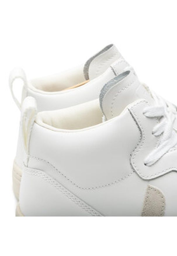 Veja Sneakersy V-15 Leather VQ0201270B Biały. Kolor: biały. Materiał: skóra