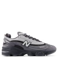 Buty unisex New Balance M1000MEG – szare. Kolor: szary. Materiał: zamsz, materiał. Szerokość cholewki: normalna