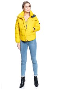 Lee - KURTKA DAMSKA LEE PUFFER JKT LEMON ZEST L56VUMMM. Kolor: żółty #7