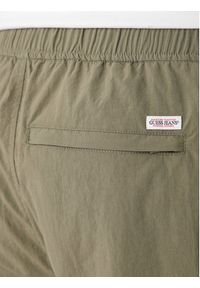 Guess Jeans Szorty materiałowe M6GDC8 WN362 Zielony Regular Fit. Kolor: zielony. Materiał: syntetyk #2