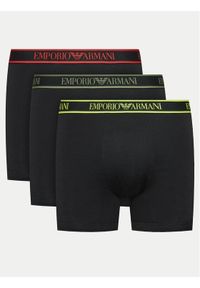 Emporio Armani Underwear Komplet 3 par bokserek 111473 4F717 21320 Czarny. Kolor: czarny. Materiał: bawełna #1