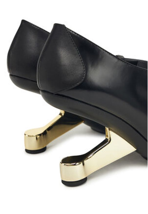 United Nude Półbuty Eamz Dana 1094056216 Czarny. Kolor: czarny. Materiał: skóra