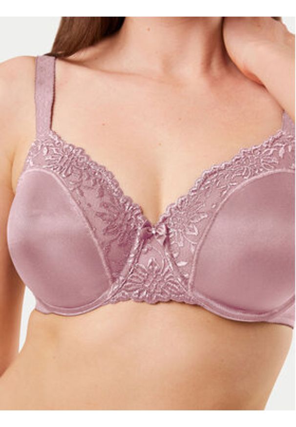 Triumph Biustonosz z fiszbiną Ladyform Soft W X 10166306 Różowy. Kolor: różowy. Materiał: syntetyk