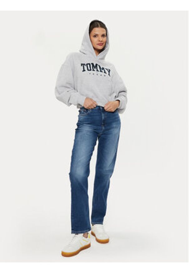 Tommy Jeans Jeansy Julie DW0DW17614 Granatowy Straight Fit. Kolor: niebieski