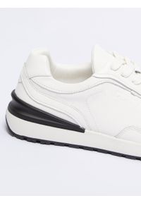 Big-Star - Sneakersy męskie ze skóry naturalnej białe NN174288 101. Kolor: biały. Materiał: skóra #5