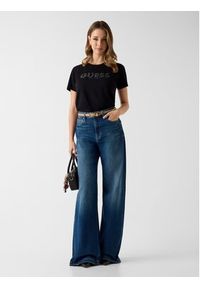 Guess T-Shirt W6GI15 K3035 Czarny Regular Fit. Kolor: czarny. Materiał: bawełna #4