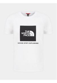 The North Face T-Shirt Redbox NF0A3BQO Biały Regular Fit. Kolor: biały. Materiał: bawełna #6