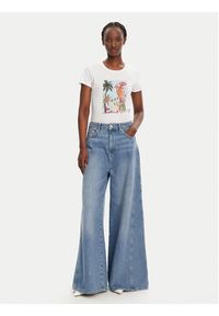 Liu Jo T-Shirt WA5239 JS923 M9565 Biały Regular Fit. Kolor: biały. Materiał: bawełna #4