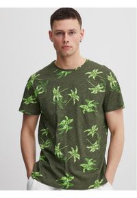 Blend T-Shirt 20715333 Zielony Regular Fit. Kolor: zielony. Materiał: bawełna