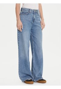 Lee Jeansy Stella 112346641 Niebieski Wide Leg. Kolor: niebieski