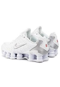 Nike Sneakersy Shox Tl AR3566 100 Biały. Kolor: biały. Materiał: materiał #2