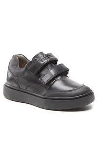Geox Sneakersy J Riddock B. F J847SF 00043 C9999 S Czarny. Kolor: czarny. Materiał: skóra #5