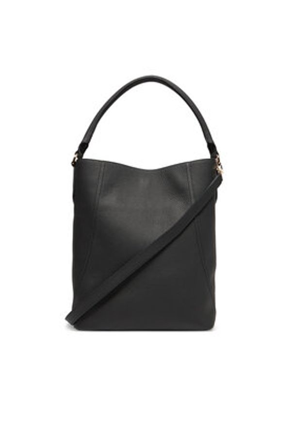 BOSS Torebka 50547744 Czarny. Kolor: czarny. Materiał: skórzane