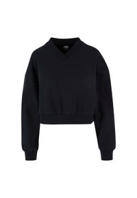 Bluza damska v-neck Urban Classics. Kolor: czarny #1