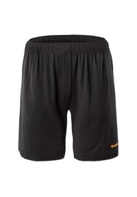 Hi-tec - Shorty Dziecięce Ravi. Kolor: czarny. Styl: sportowy. Sport: turystyka piesza