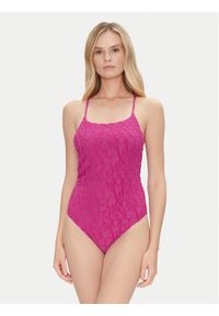 Emporio Armani Strój kąpielowy EW000788 AF12185 FA035 Różowy. Kolor: różowy. Materiał: syntetyk