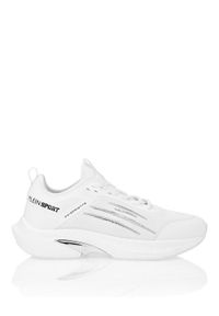 Plein Sport Sneakersy PAES USC0778 STE003N Biały. Kolor: biały. Materiał: materiał