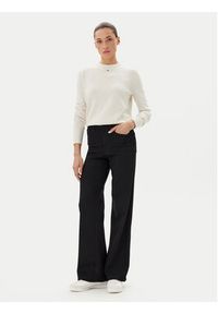Tommy Jeans Sweter Essential DW0DW20159 Beżowy Regular Fit. Kolor: beżowy. Materiał: bawełna #3
