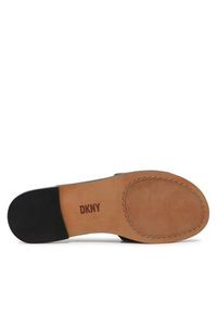 DKNY Klapki K1331561 Czarny. Kolor: czarny. Materiał: skóra #7