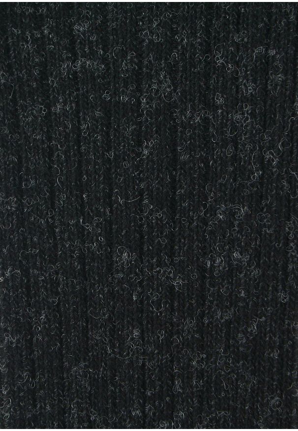 His Story - Ciepłe Wełniane Skarpetki Zimowe - Grafit, Melanż. Materiał: poliamid, wełna, elastan. Wzór: melanż