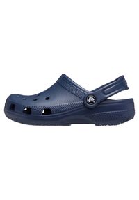 Klapki dziecięce Crocs Classic Clog T. Kolor: niebieski. Materiał: syntetyk. Styl: sportowy