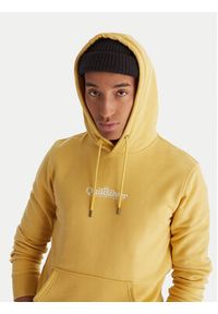 Quiksilver Bluza Screen Fleece Fineline EQYFT05136 Żółty Regular Fit. Kolor: żółty. Materiał: syntetyk #4