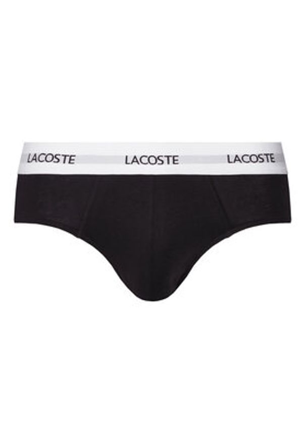 Lacoste Komplet 3 par slipów 8H5702 Kolorowy. Materiał: bawełna. Wzór: kolorowy