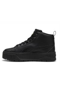 Buty do chodzenia damskie Puma Karmen Ii Mid. Zapięcie: sznurówki. Kolor: wielokolorowy, czarny. Materiał: tkanina, materiał, skóra, syntetyk. Szerokość cholewki: normalna. Sport: turystyka piesza