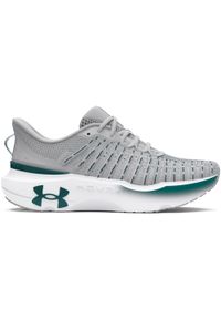 Buty do biegania Under Armour Infinite Elite. Kolor: szary. Materiał: syntetyk, materiał. Szerokość cholewki: normalna. Sport: bieganie