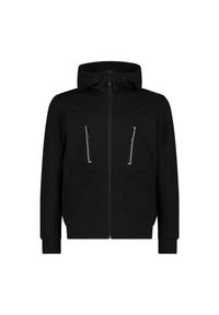 Polar z kapturem CMP. Typ kołnierza: kaptur. Kolor: czarny. Materiał: polar. Sport: turystyka piesza #1