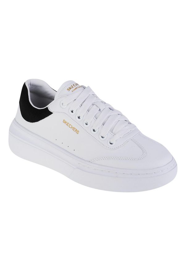 skechers - Buty do chodzenia damskie Skechers Cordova Classic. Zapięcie: sznurówki. Kolor: biały. Materiał: materiał, tkanina, syntetyk. Szerokość cholewki: normalna. Sport: turystyka piesza