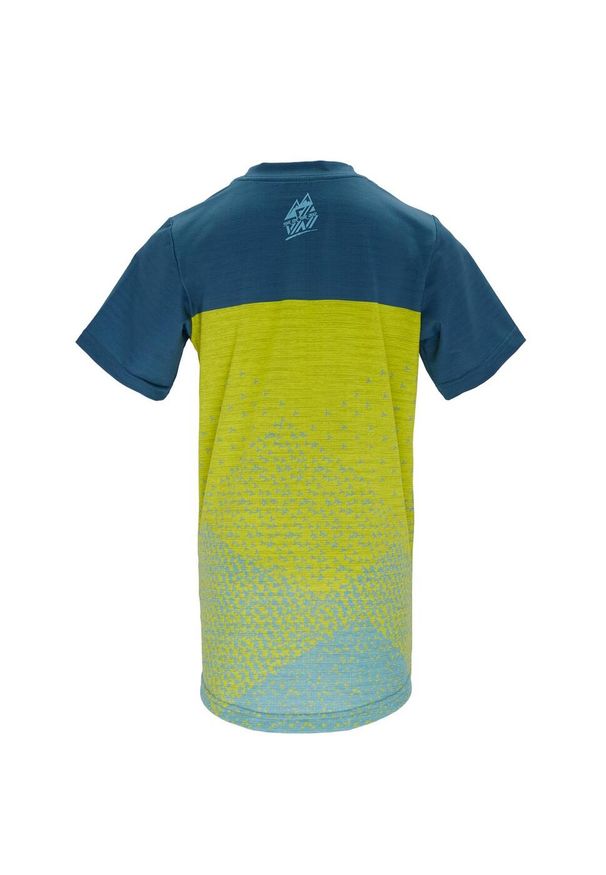 Koszulka rowerowa dziecięca Silvini Jersey Denni CD2283. Kolor: niebieski, wielokolorowy, żółty. Materiał: jersey