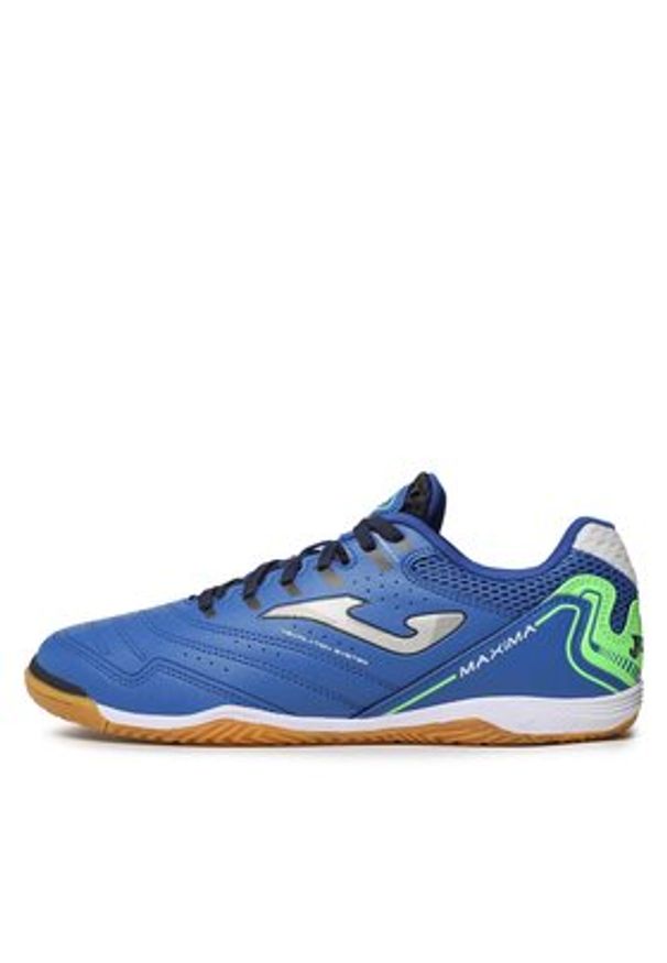 Joma Buty do piłki nożnej Maxima 2304 MAXS2304IN Niebieski. Kolor: niebieski. Materiał: syntetyk