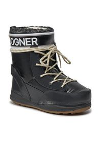 Bogner Śniegowce La Plagne 1 G 32347004 Czarny. Kolor: czarny. Materiał: skóra