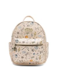 Star Wars Plecak ACCCS-AW23-132LC Beżowy. Kolor: beżowy. Materiał: poliester. Wzór: motyw z bajki #1