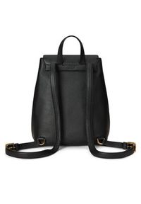 Lauren Ralph Lauren - LAUREN RALPH LAUREN Plecak Medium Cameryn 431969355002 Czarny. Kolor: czarny. Materiał: skóra #3