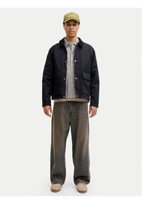 Jack & Jones Koszula Austin 12277479 Beżowy Loose Fit. Kolor: beżowy. Materiał: bawełna #4