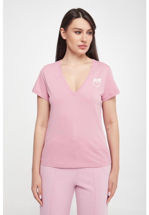 Pinko - T-shirt damski Turbato PINKO