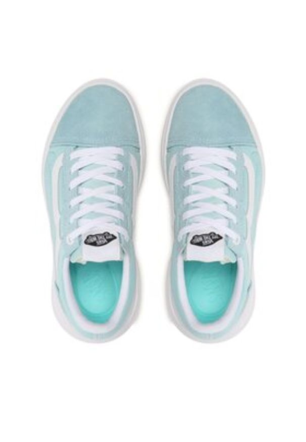 Vans Tenisówki Old Skool Over VN0A7Q5ECQ01 Niebieski. Kolor: niebieski. Materiał: materiał