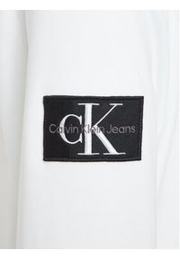 Calvin Klein Jeans Bluza J30J323426 Biały Regular Fit. Kolor: biały. Materiał: bawełna #4