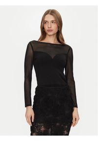 Rinascimento Body CFC0121148003 Czarny Slim Fit. Kolor: czarny. Materiał: syntetyk #1