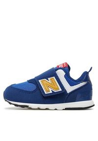 New Balance Sneakersy NW574HBG Niebieski. Kolor: niebieski. Materiał: skóra. Model: New Balance 574